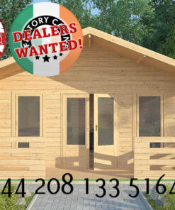 Factory Log Cabins Oswestry - 5.0m x 5.0m - 2083