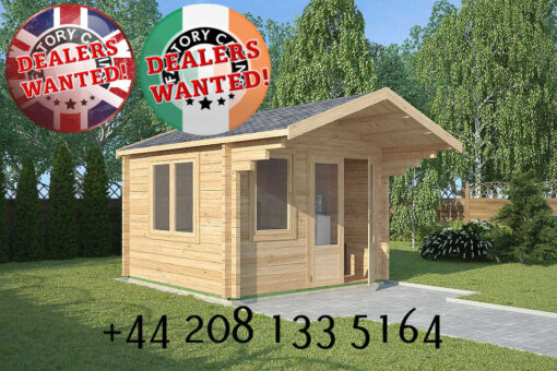 Log Cabins Pontypridd- 3.0m x 4.0m - 2023