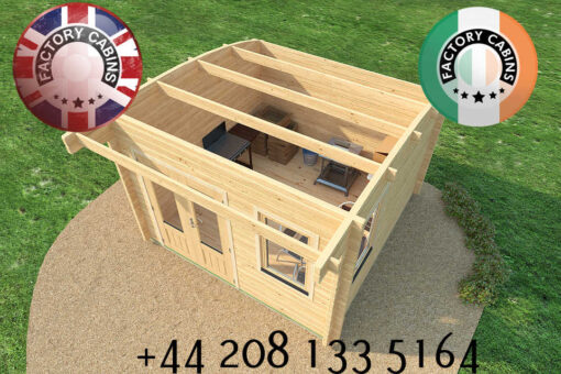 KI Log Cabin - 3.5m x 3.5m - 1604
