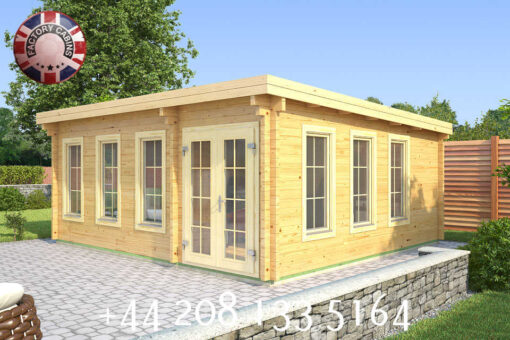 Somerset Log Cabins 5.9 m x 5.5 m 7018