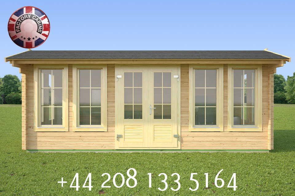 Log Cabin Chipping Norton 5.9m x 4.0m - DF29 | Factory Cabins