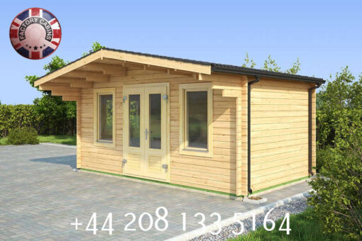 Log Cabin Baku - 5.0m x 3.0m - 41