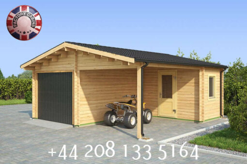 Log Cabin Singapore - 6.0m x 6.0m - 49