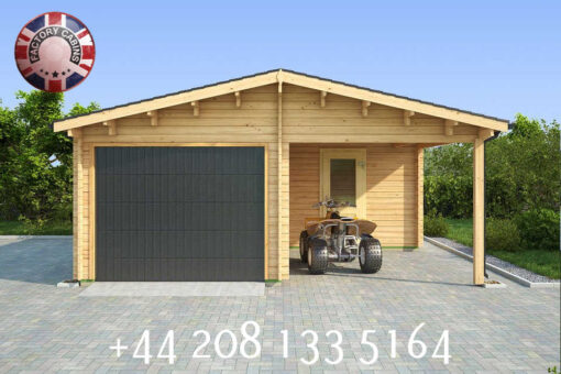 Log Cabin Singapore - 6.0m x 6.0m - 49