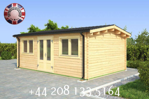 Log Cabin Taipei - 6.0m x 4.0m - 36