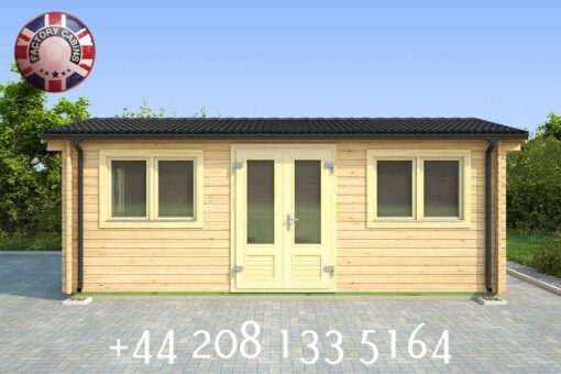 Log Cabin Taipei - 6.0m x 4.0m - 36