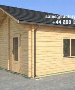 Insulated Twin Skin Multiroom Log Cabin - 4.0m x 4.0m - FC 3083