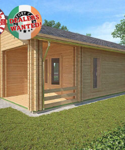 Residential Type Log Cabin - 5.0m x 9.0m - FC 3001