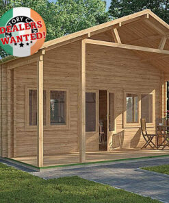 Residential Type Log Cabin - 6.0m x 8.0m - FC 603