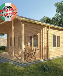 Residential Type Log Cabin - 6.0m x 8.0m - FC 603