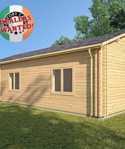 Residential Type Log Cabin - 6.0m x 11.0m FC 702