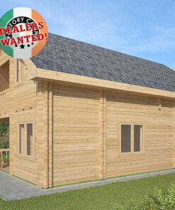 Residential Type Log Cabin - 6.0m x 9.0m - FC 0369