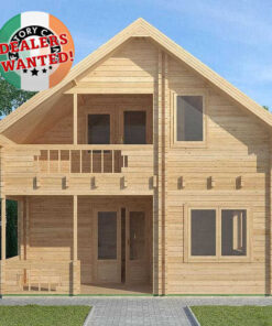 Residential Type Log Cabin - 6.0m x 9.0m - FC 0369