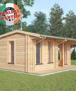 Residential Type Log Cabin - 5.5m x 4.2m - FC 0530