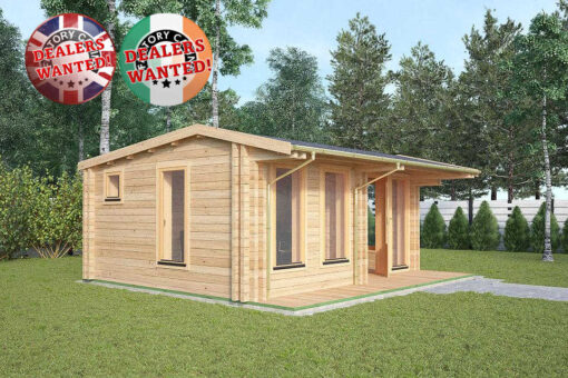 Residential Type Log Cabin - 5.5m x 4.2m - FC 0530