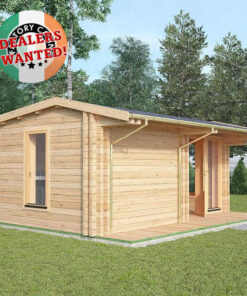 Residential Type Log Cabin - 5.5m x 4.2m - FC 0530