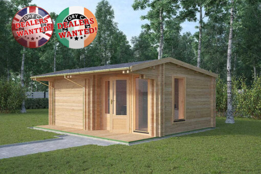 Residential Type Log Cabin - 5.5m x 4.2m - FC 0530