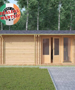 Residential Type Log Cabin - 5.5m x 4.2m - FC 0530