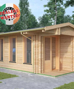 Residential Type Log Cabin - 5.5m x 3.5m - FC 0531