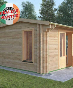 Residential Type Log Cabin - 4.0m x 5.0m - FC 0533
