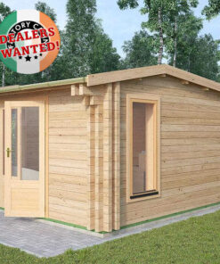 Residential Type Log Cabin - 4.0m x 5.0m - FC 0533