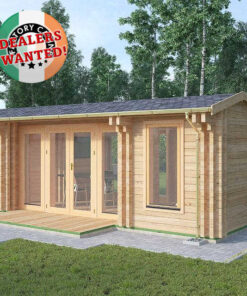 Residential Type Log Cabin - 7.2m x 4.0m - FC 0535